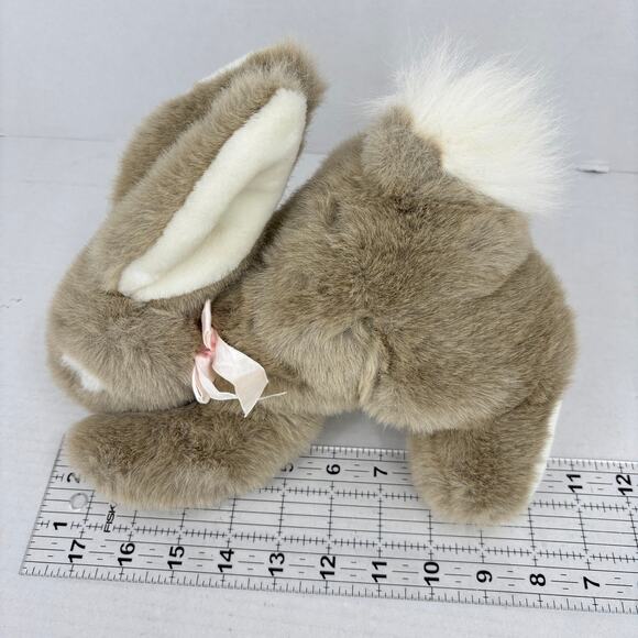Ganzbros Heritage Collection Bunny Rabbit Plush Tan Realistic 10 Inch Ganz - Picture 9 of 9